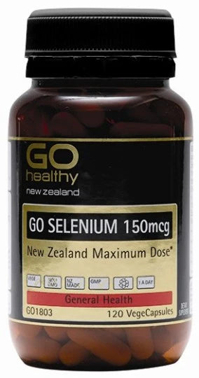 Go Healthy Go Selenium 150mcg Vegecaps 120