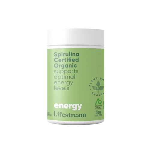 Lifestream Certified Organic Spirulina 500mg Tabs 200