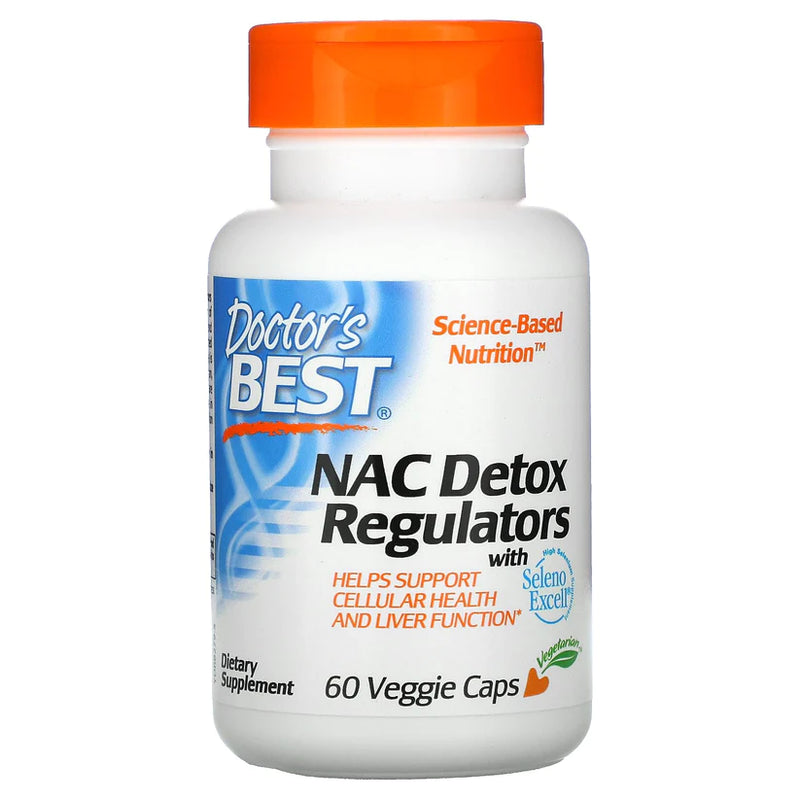 Doctor's Best NAC Detox Regulators Veggiecaps 60
