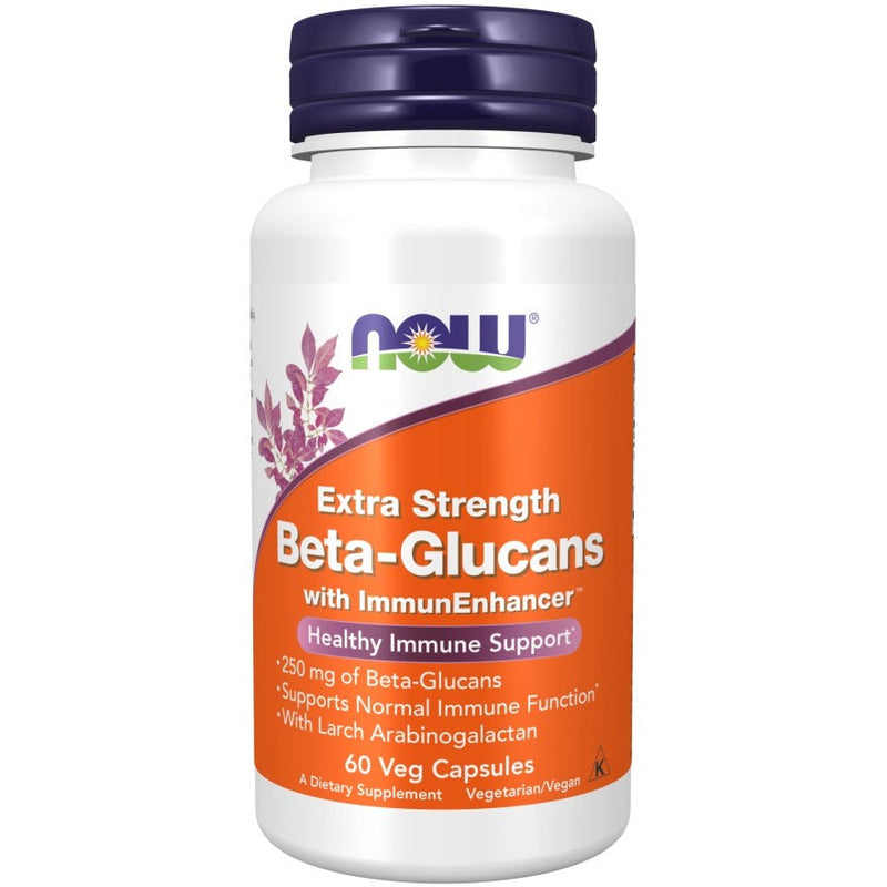 Now Extra Strength beta-Glucans vegecaps 60