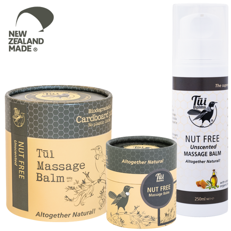 Tui Balms Nut Free Unscented Body & Massage Balm