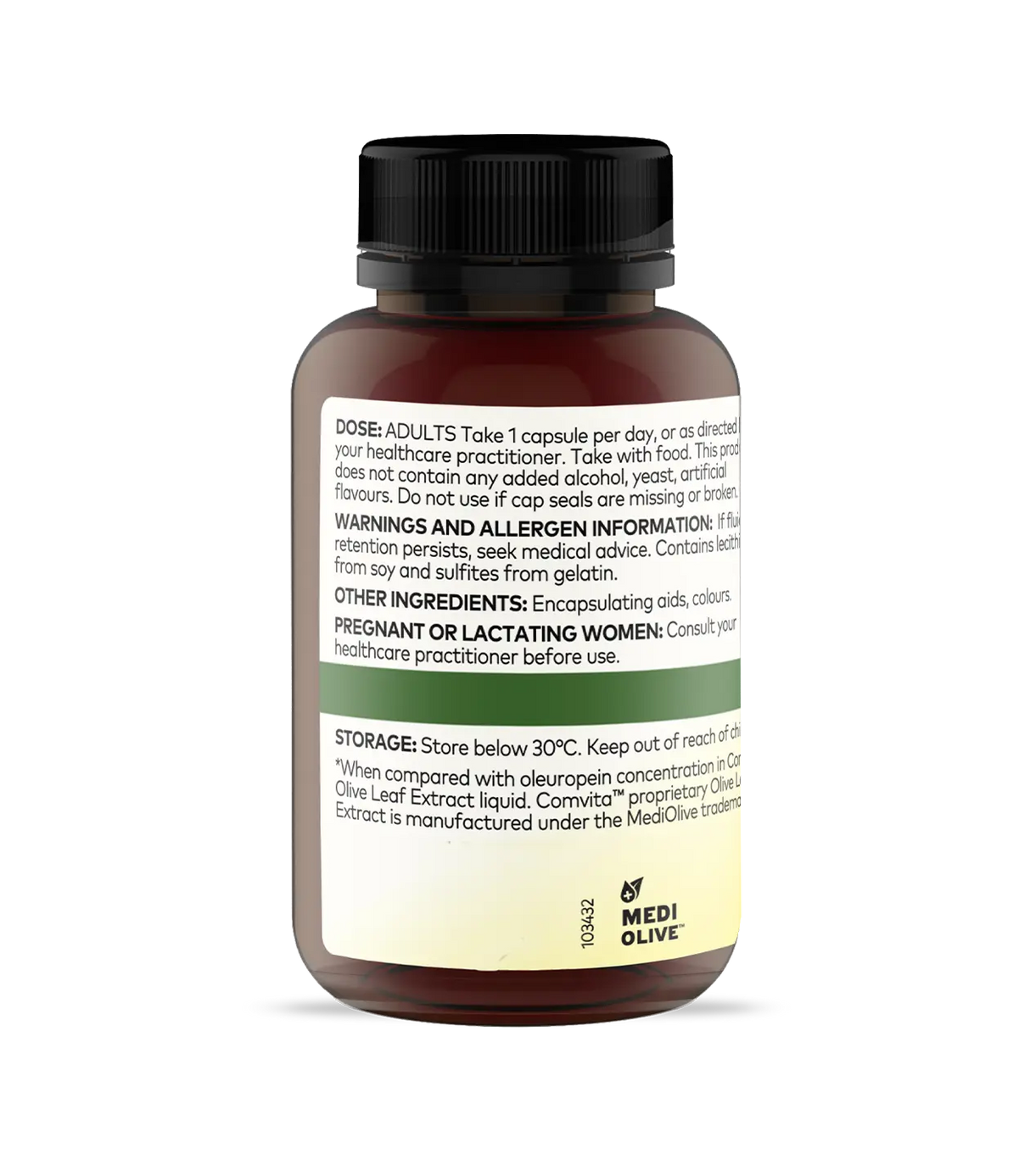 Comvita Immune Support High Strength Olive Leaf Extract Capsules 60