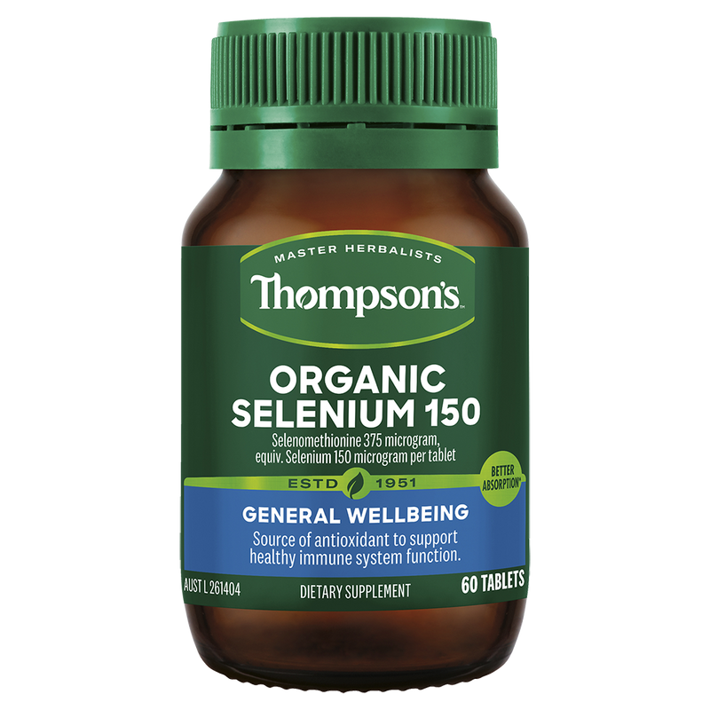 Thompsons Organic Selenium Tablets 60