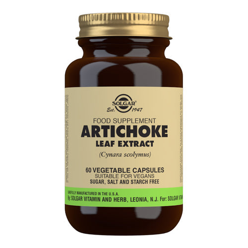 Solgar Artichoke Leaf Extract Vegecapsules 60