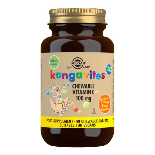 Solgar Kangavites Vitamin C 100 mg Chewable Tablets