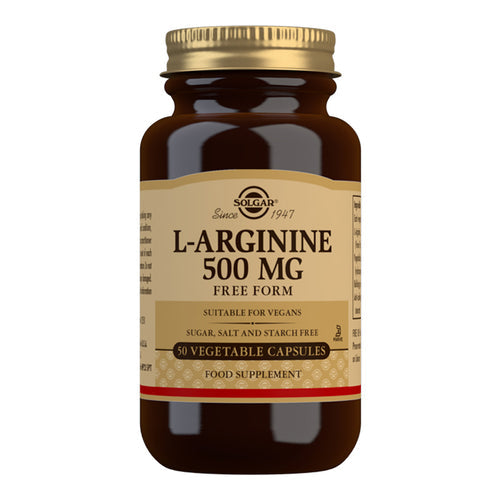 Solgar L-Arginine 500mg Vegecaps