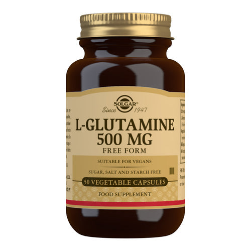 Solgar L-Glutamine 500mg Vegecaps