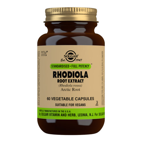 Solgar Rhodiola Root Vegetable Capsules 60
