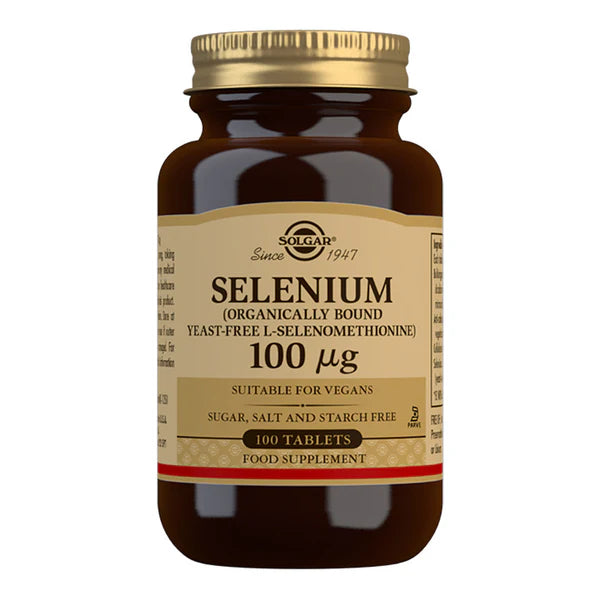 Solgar Selenium Tablets 100mcg Tablets