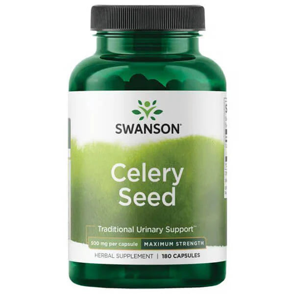 Swanson Celery Seed Maximum Strength Capsule 500mg 180