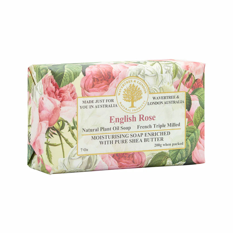 Wavertree & London English Rose Soap Bar 200g