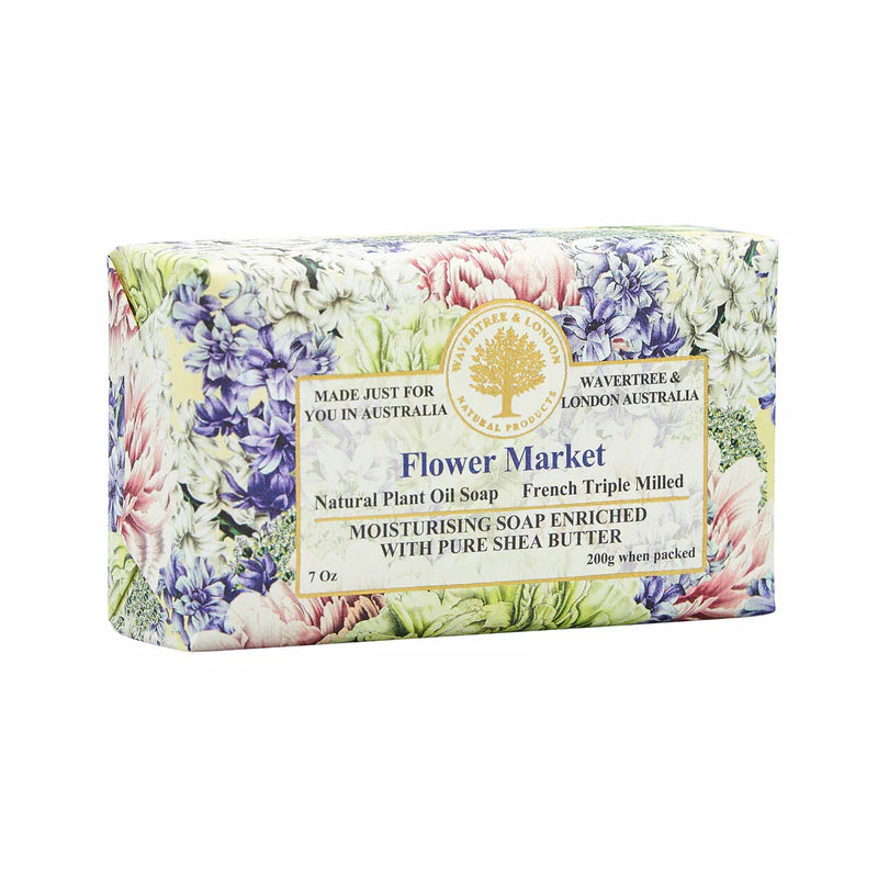 Wavertree & London Flower Market Soap Bar 200g