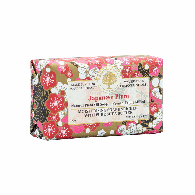 Wavertree & London Japanese Plum Soap Bar 200g