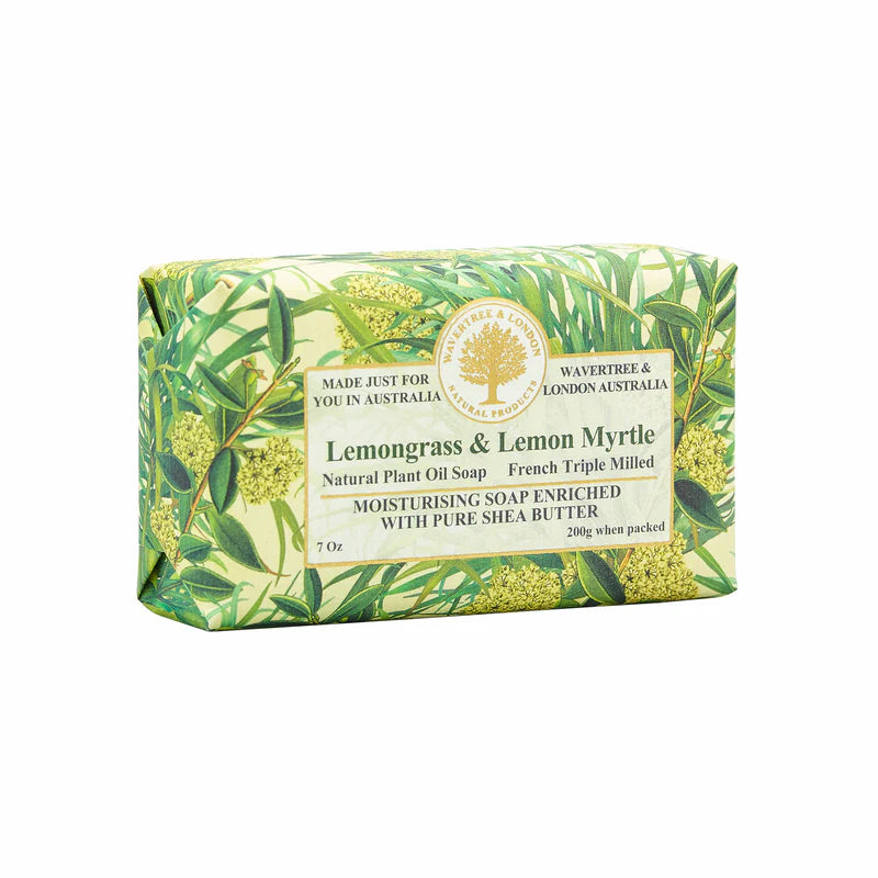Wavertree & London Lemongrass & Lemon Myrtle Soap Bar 200g