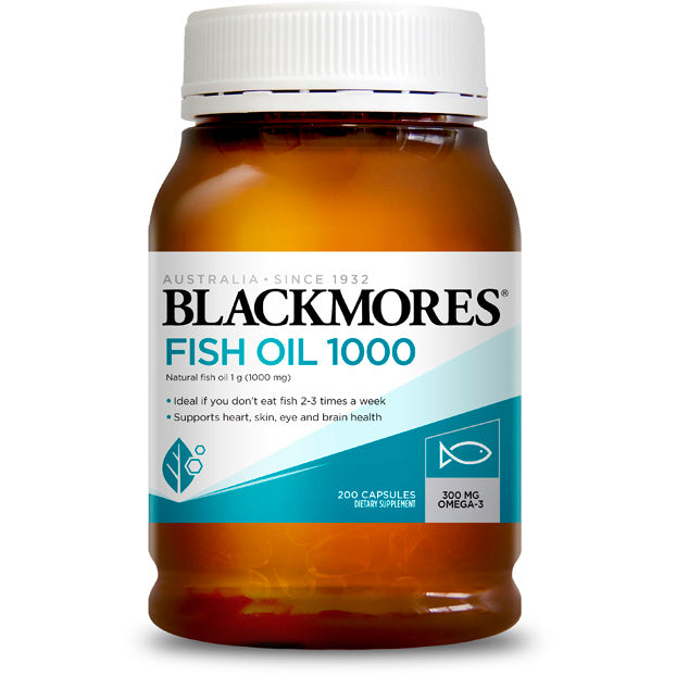 Blackmores Fish Oil 1000 Capsules 200