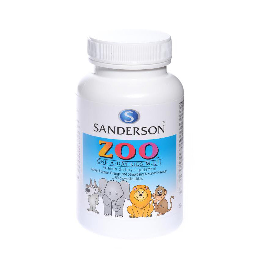 Sanderson Zoo Kids Multi Chewable Tablets 90