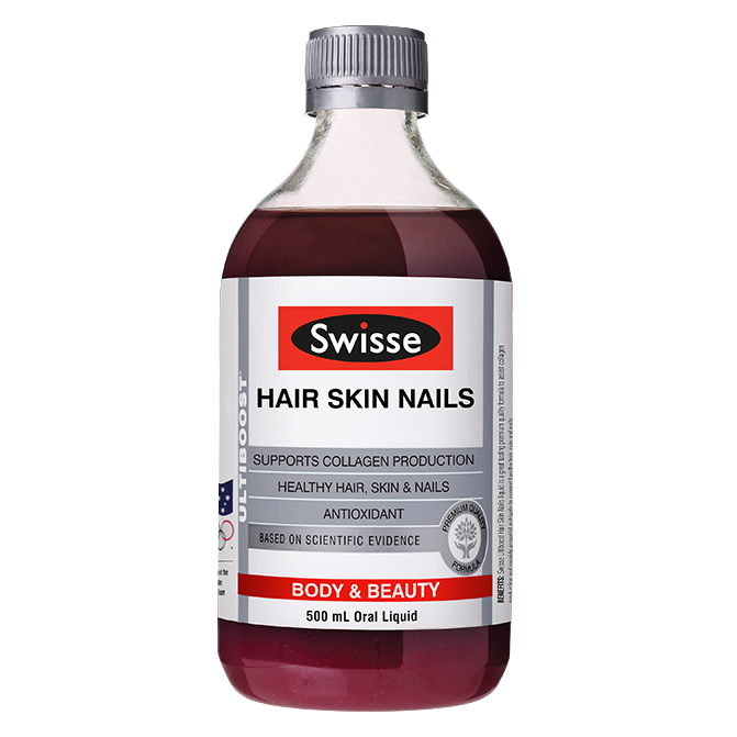 Swisse Ultiboost Hair Skin Nail Liquid 500ml