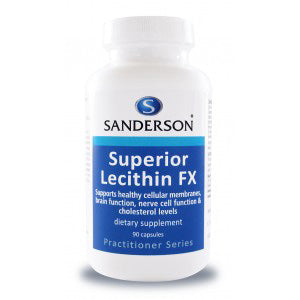 Sanderson Superior Lecithin FX Capsules 90