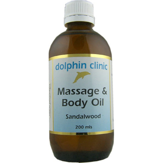 Dolphin Sandalwood Massage & Body Oil 200ml