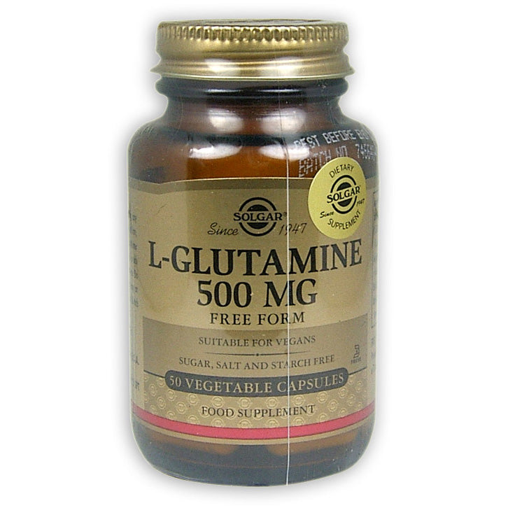 Solgar L-Glutamine 500mg Vegecaps 50