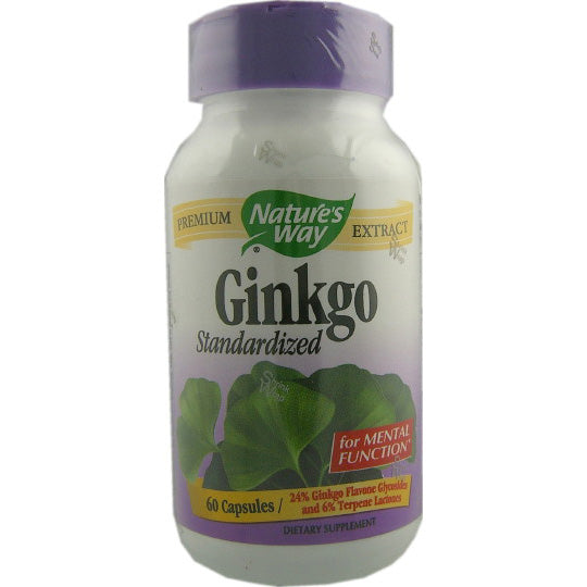 Natures way Ginkgo Capsules 60