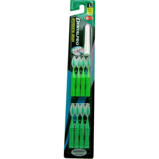 DentalPro Interdental Brushes (8) L Minimum Diameter 1.5mm