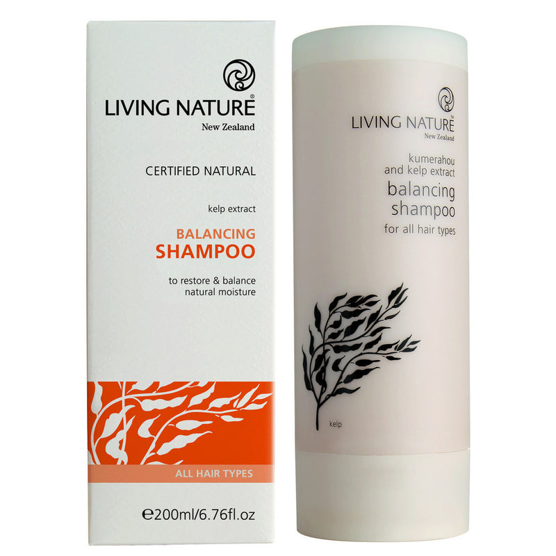 Living Nature Balancing Shampoo for Normal to Oil Prone Hair 200ml