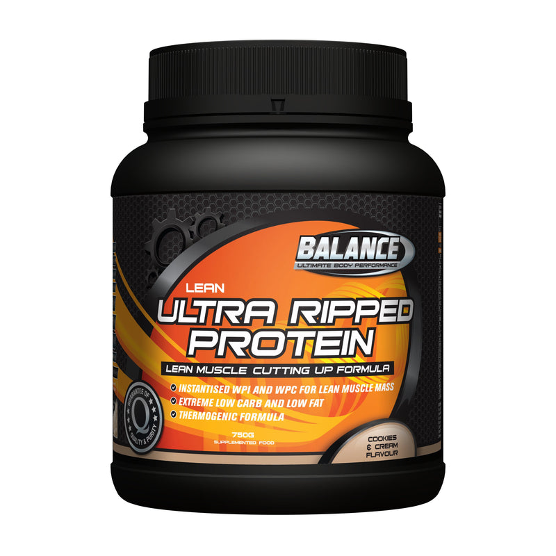 Balance Ultra Ripped Protein Cookies 'n' Cream 750g