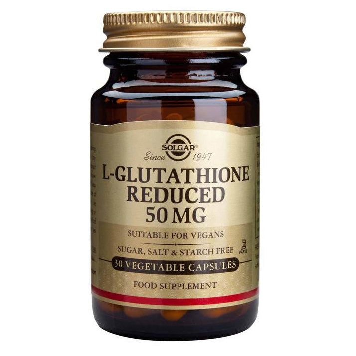Solgar L-Glutathione 50mg Capsules 30