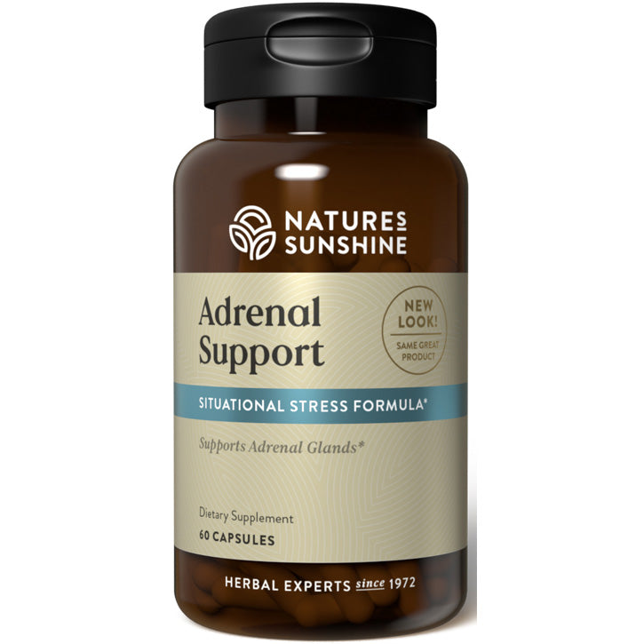 Natures Sunshine Adrenal Support Capsules 60