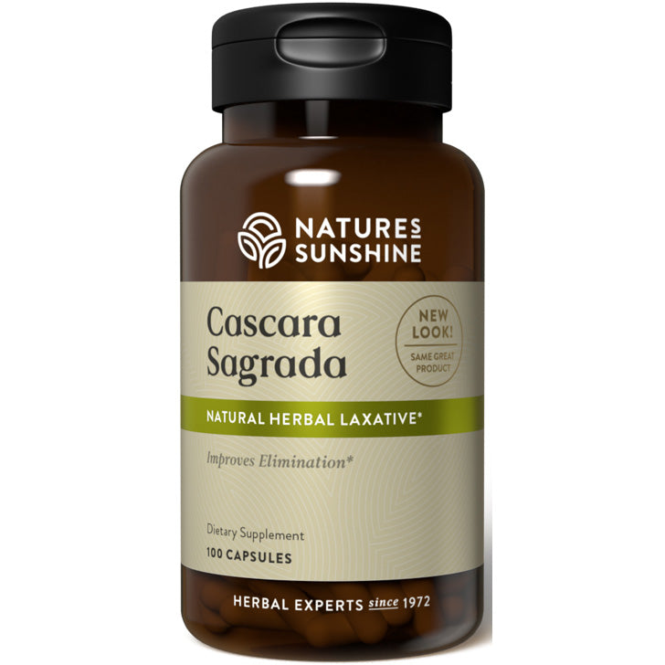 Natures Sunshine Cascara Sagrada Capsules (100)