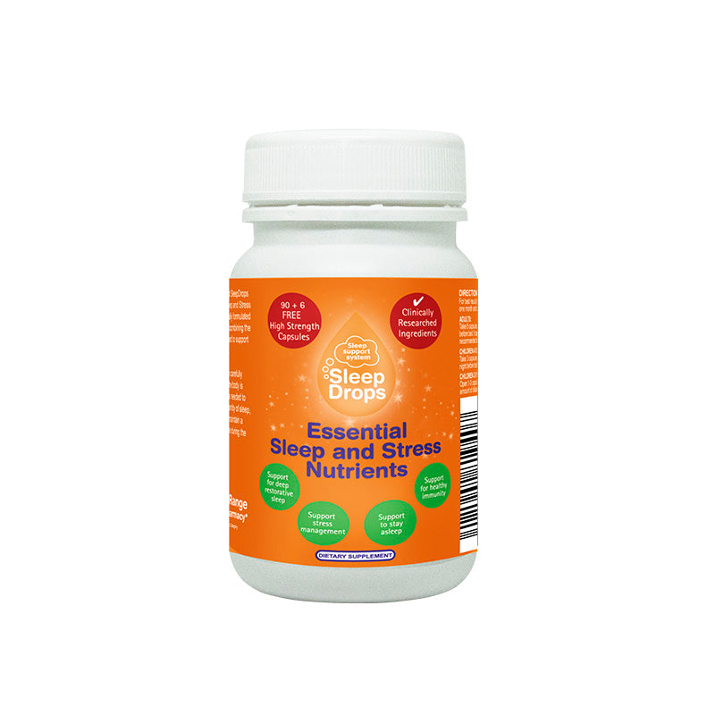 SleepDrops Essential Sleep and Stress Nutrients 90 Caps