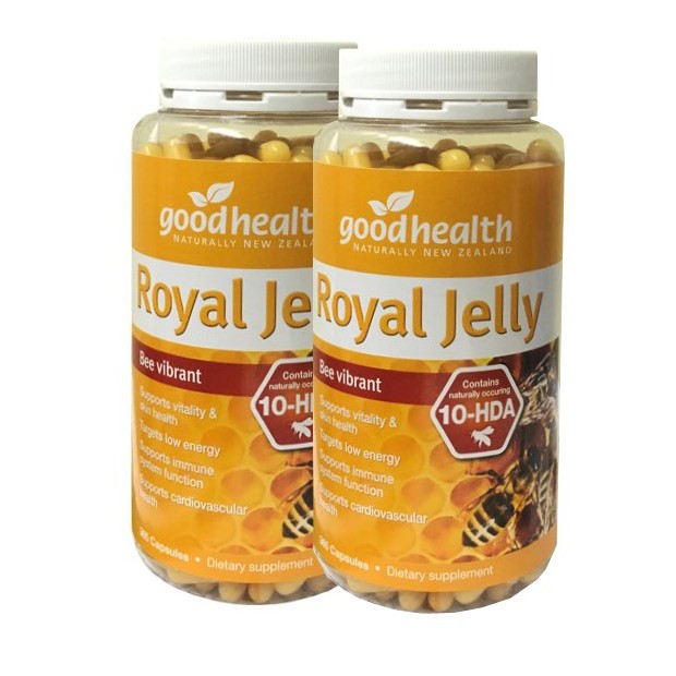 Goodhealth Royal Jelly Capsules Twin Pack 730