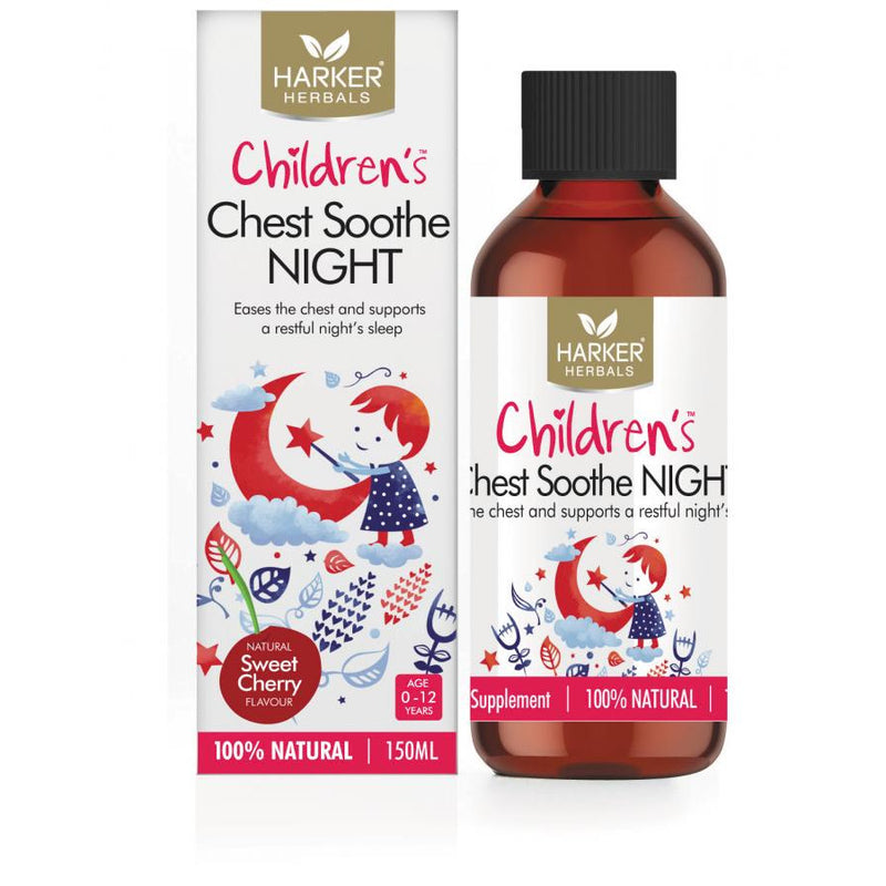 Harker Herbals Children's Chest Soothe Night Syrup, 150 mLs