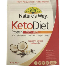Nature's Way KetoDiet MCT Protein Powder 200g