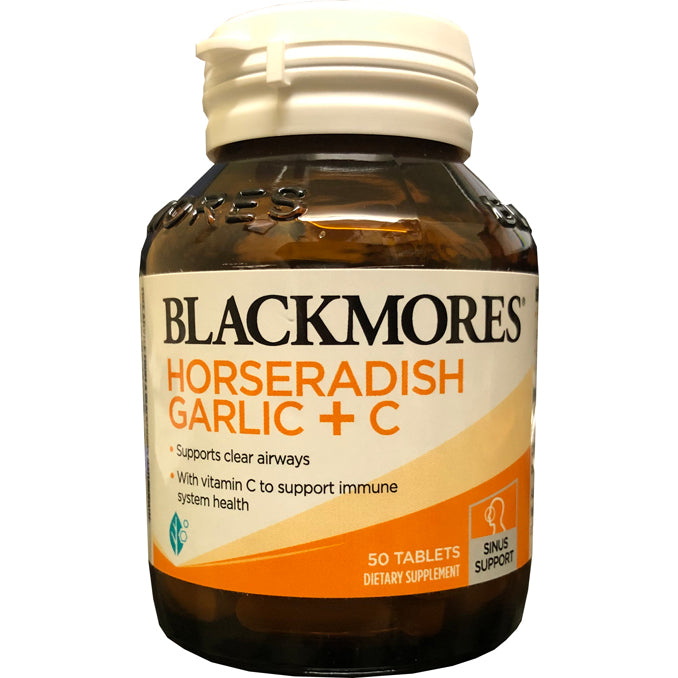 Blackmores Super Strength Horseradish, Garlic + C 50 tablets