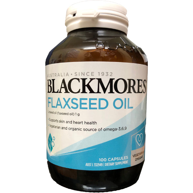Blackmores Flaxseed Oil Vegecaps 100