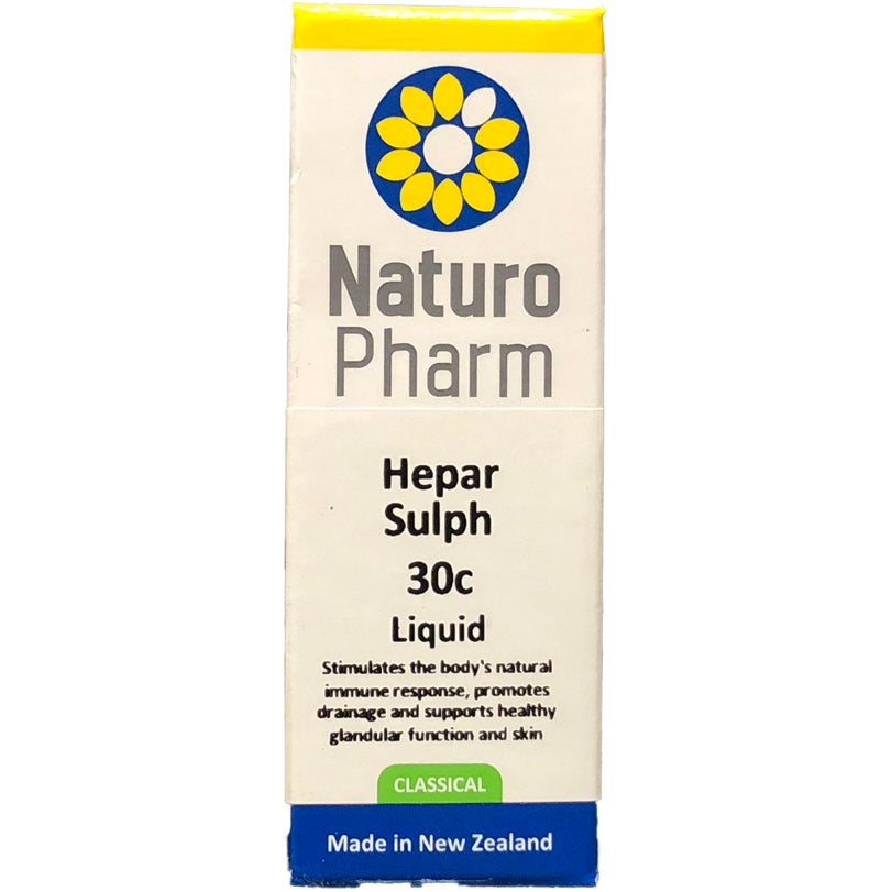 Naturopharm Hepar Sulph Calcareum 30c Liquid