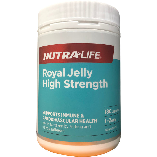 Nutralife Royal Jelly High Strength Capsules 180