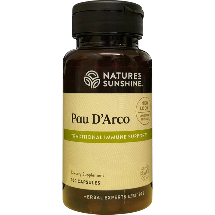 Natures Sunshine Pau D'Arco 500mg Capsules 100