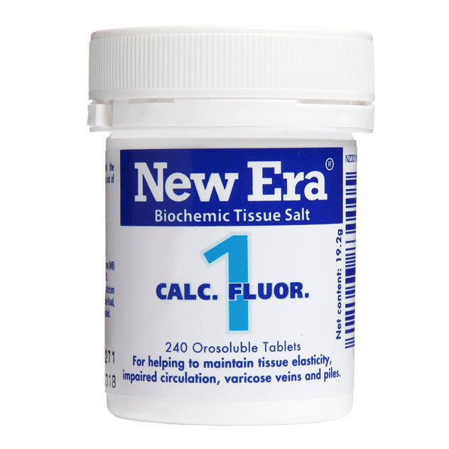 New Era Calc Fluor Cell Salt (1). 240 Tablets