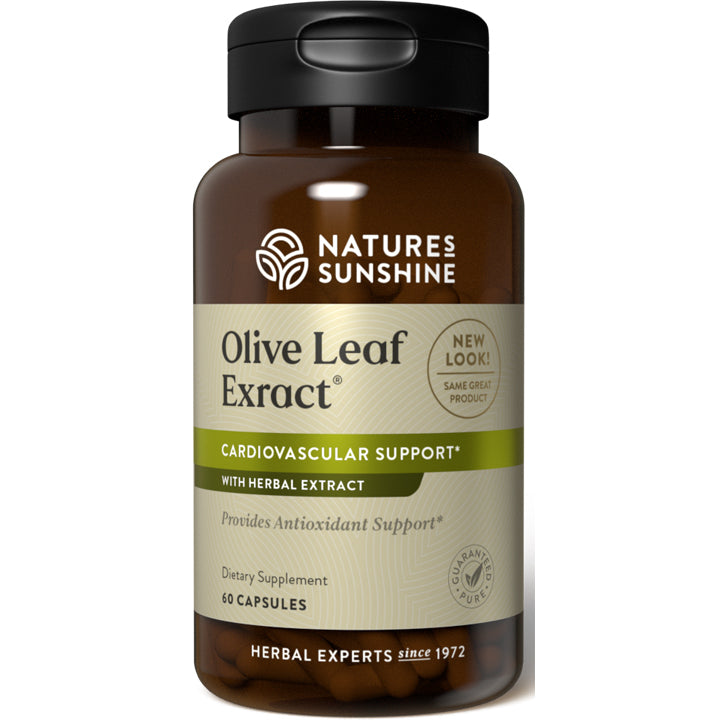 Natures Sunshine Olive Leaf Extract 60 Capsules