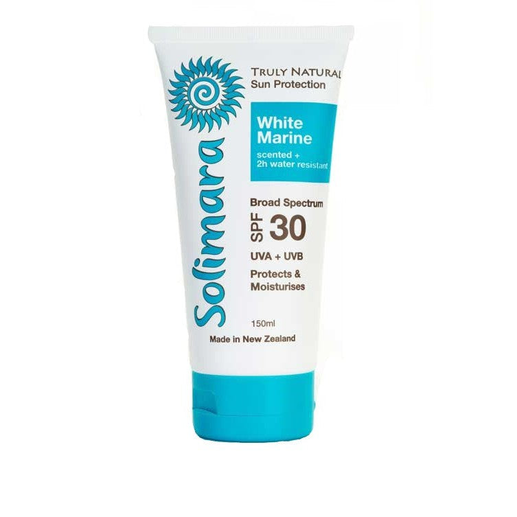 Solimara Truly Natural SPF30 White Marine Sunscreen, 150ml