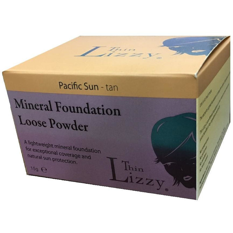 Thin Lizzy Loose Mineral Foundation - Pacific Sun, 15g