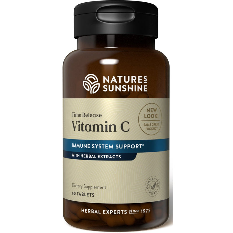 Natures Sunshine Vitamin C 1000mg TR Tablets 60