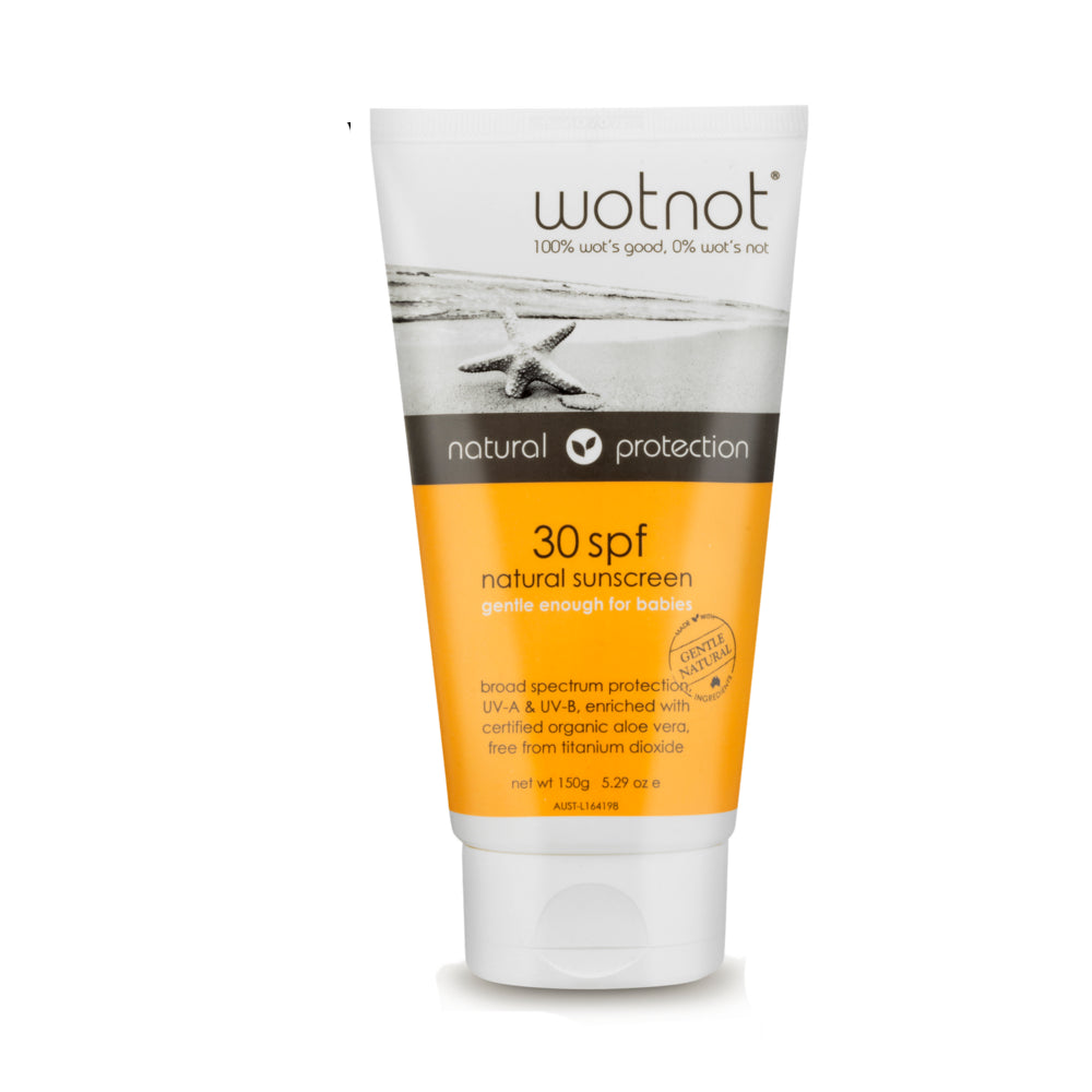 Wotnot 30SPF Natural Family Sunscreen 150g