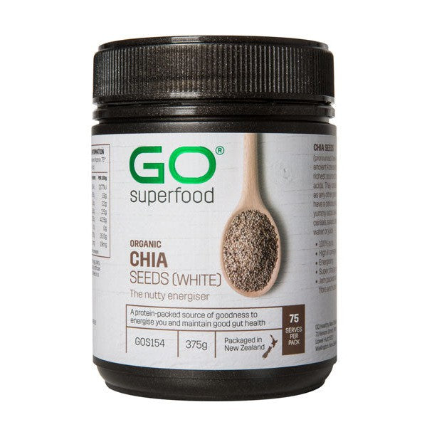 Go Healthy Go Chia Seeds White 375g