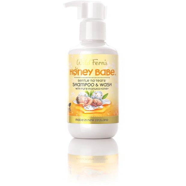Wild Ferns Honey Babe Shampoo & Wash 140mL