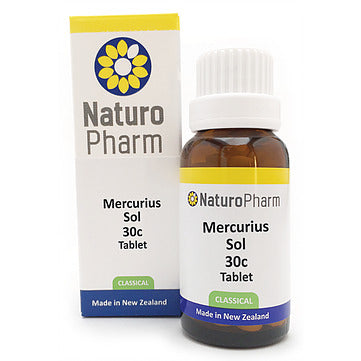 Naturopharm Mercurius Sol 30c Tablets