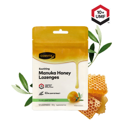 Comvita Manuka Honey Olive Leaf Lozenges 12